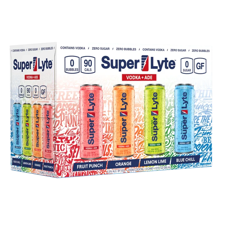 Super Lyte Vodka+Ade Variety 8pk - 12oz Cans