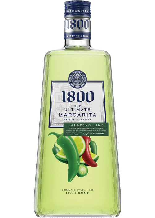 1800 Ultimate Jalapeno/Lime Margarita 1.75L