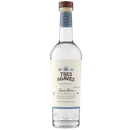 Tres Agaves Organic Blanco Tequila 1L