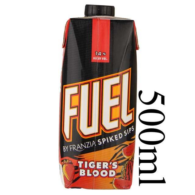 Fuel Tiger's Blood by Franzia Spiked Sips 500ml