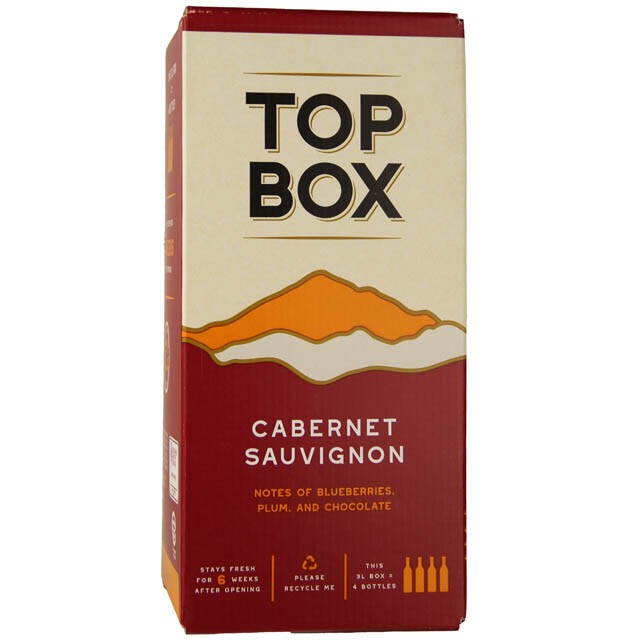Top Box Cabernet Sauvignon 3L Box NV