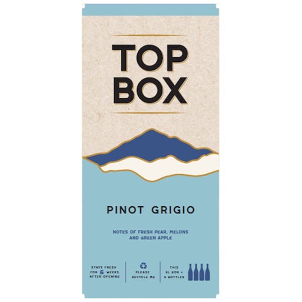 Top Box Pinot Grigio 3L Box NV