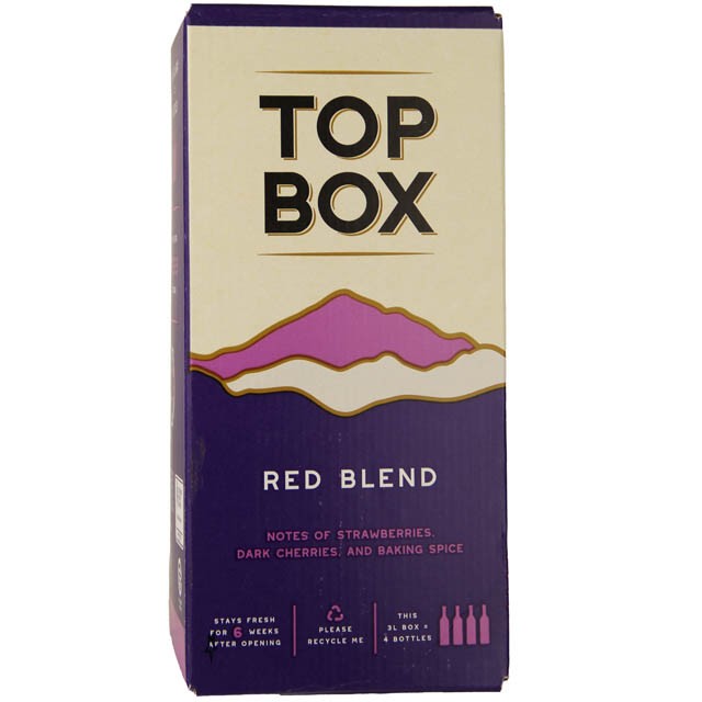 Top Box Red Blend 3L Box NV