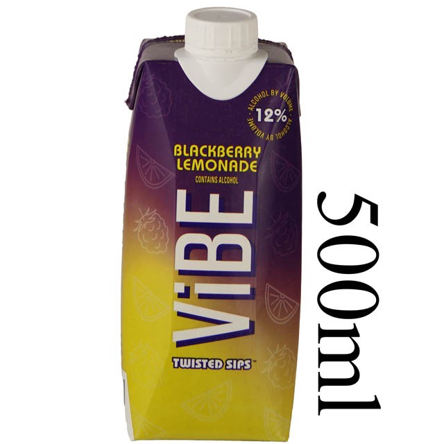 Vibe by Vendange Blackberry Lemonade 500Ml Tetra