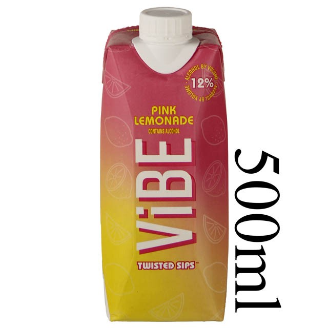 Vibe by Vendange Pink Lemonade 500Ml Tetra