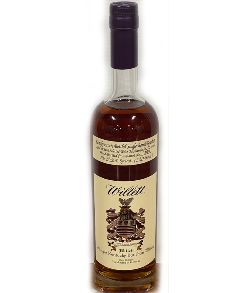 Willett Single Barrel 9yr Bourbon Lisa's Staff Pick "Honey Badger" 750ml