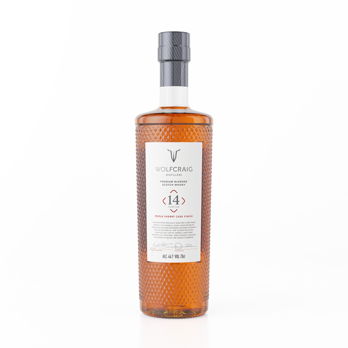 Wolfcraig 14yr Deluxe Blend First Edition Triple Sherry Cask 750ml