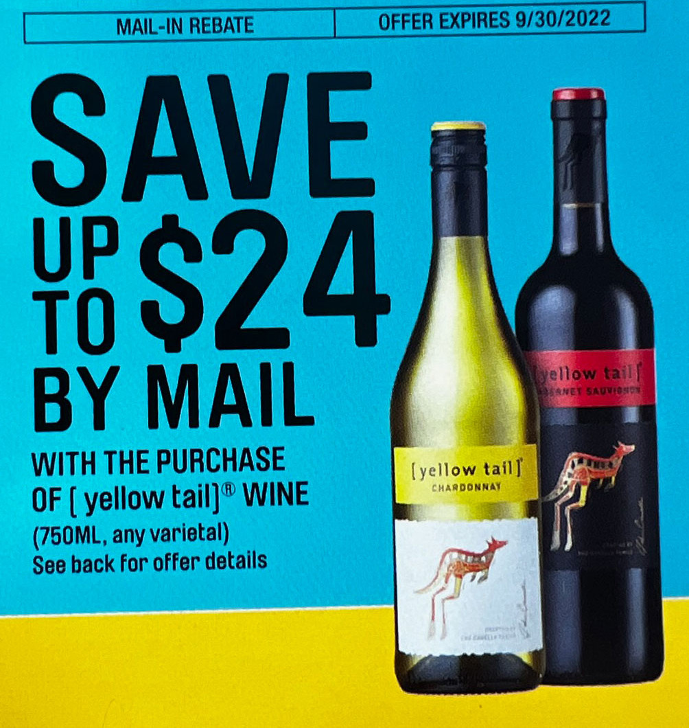 Yellow Tail Wine 750ml