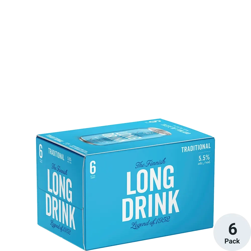 Long Drink Cktal Trad 6Pk