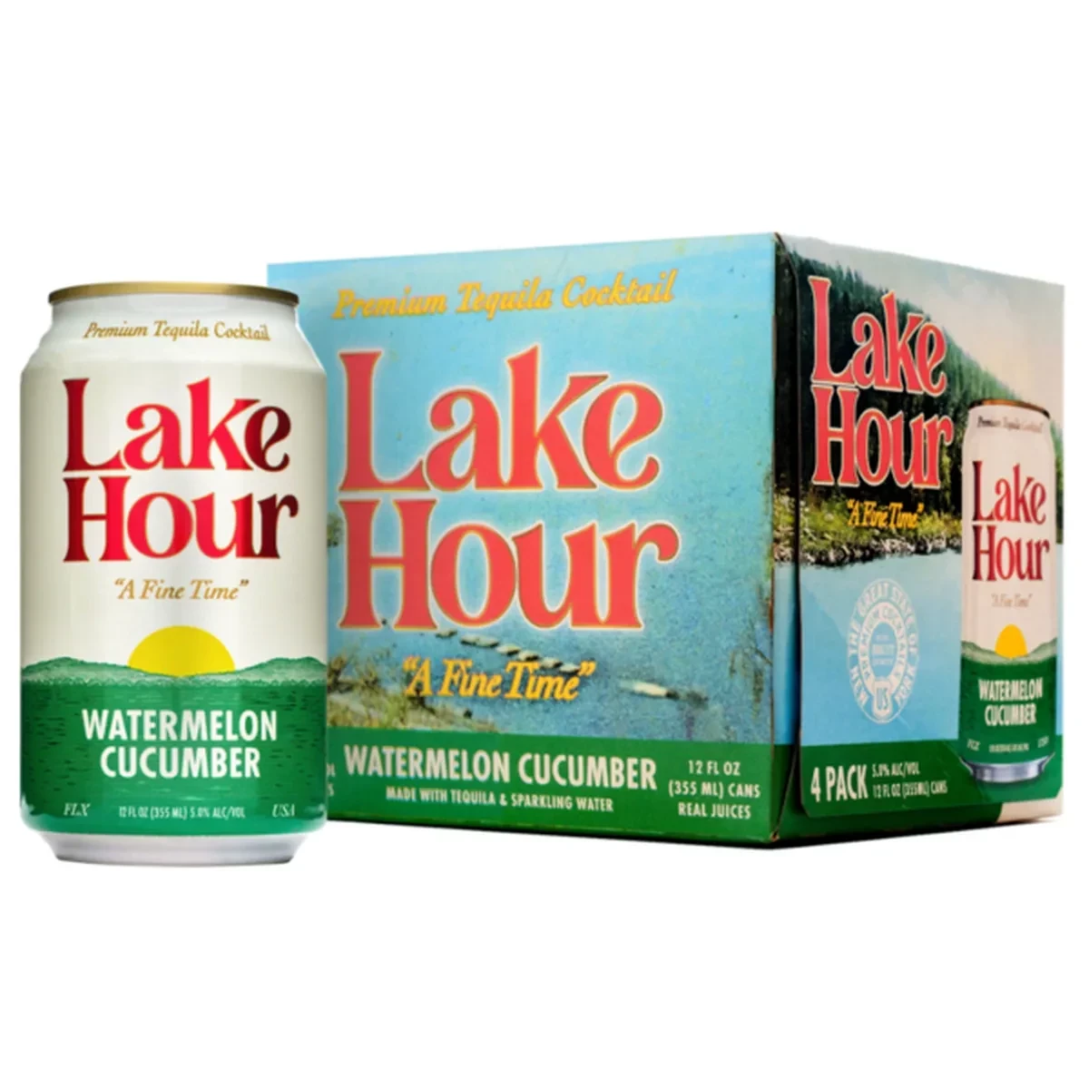 Lake Hour Watermelon 4 Pk