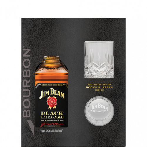 Jim Beam Black 750 Gift