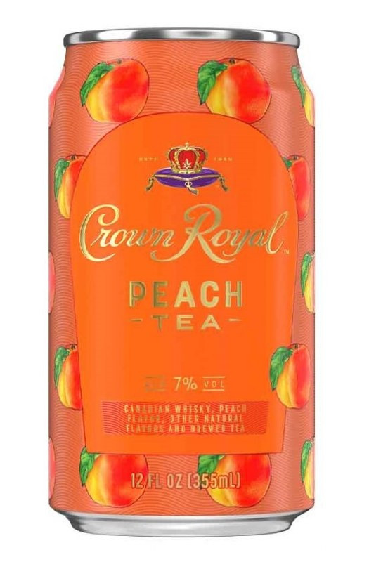 Crown Royal Peach Tea Can 355ml Baytowne Wine & Spirits