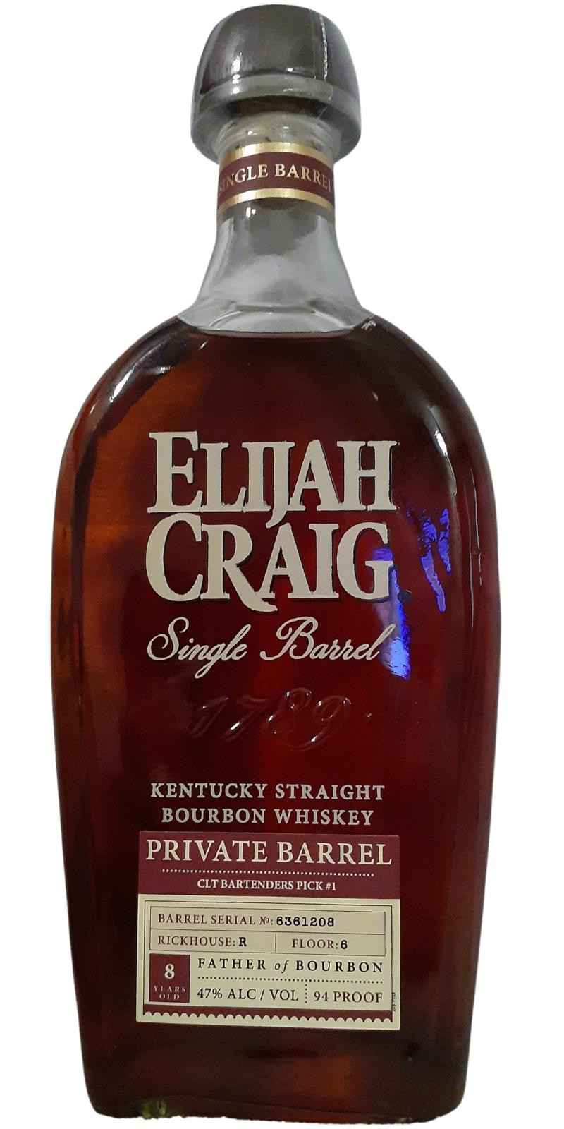 Elijah Craig 9Yr Private Barrel Store Pick BayTowne Wine & Spirits