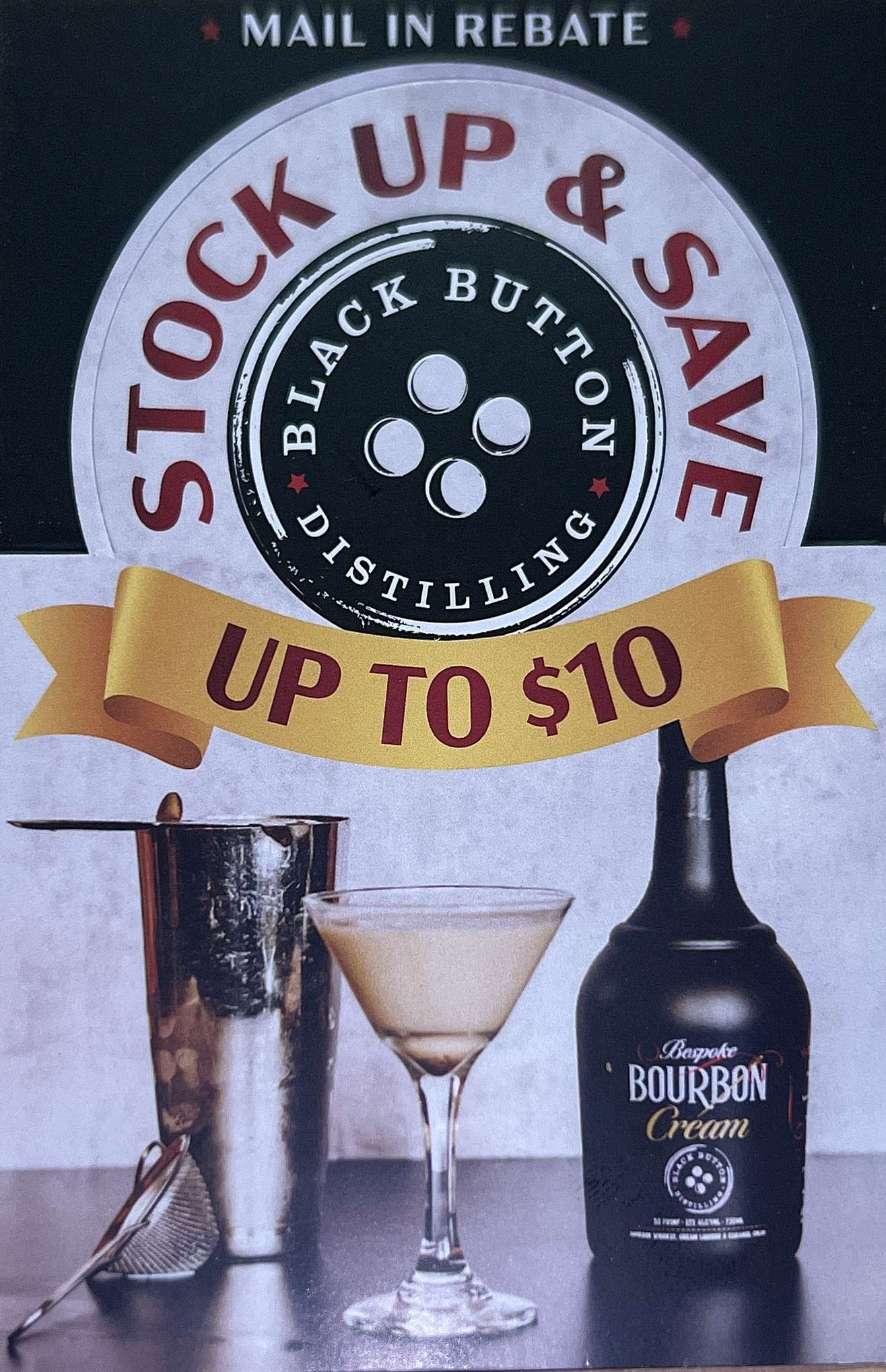 Black Button Bourbon Cream
