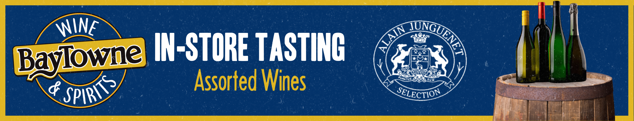 In-Store Tasting: Assorted Wines Poured by Peter from Alain Junguenet Selection