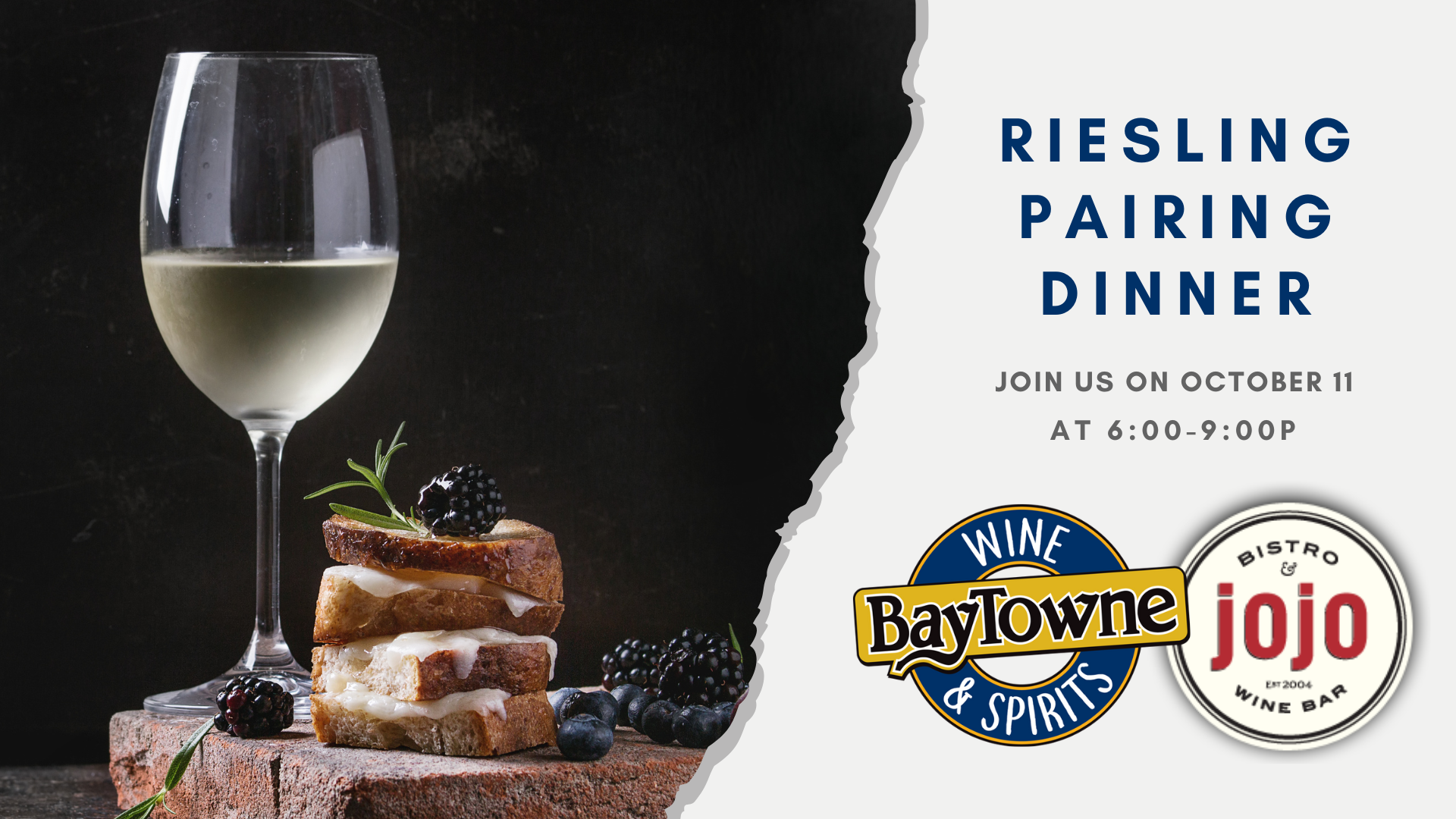 BayTowne Wine & Spirits: Riesling Pairing Dinner