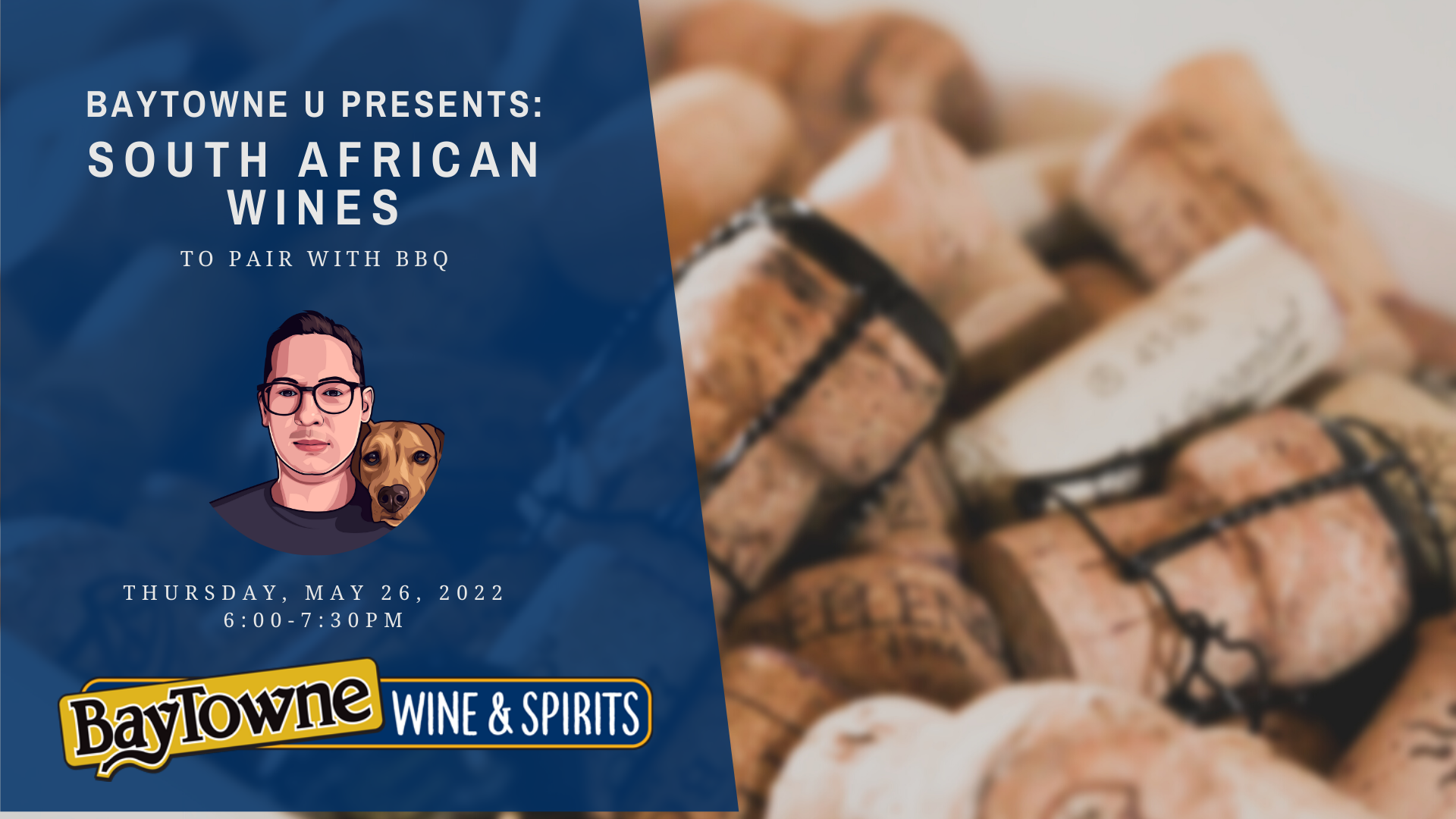 Baytowne U Presents: Bones & Braai; South African wines for your summer BBQ!