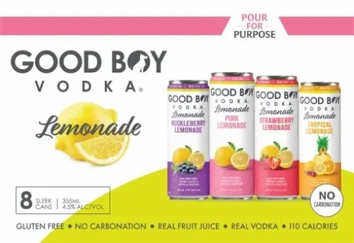 Good Boy Vodka Lemonade Variety Pack