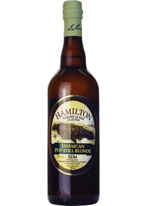 Hamilton Jamaican Pot Still Black Rum 1L