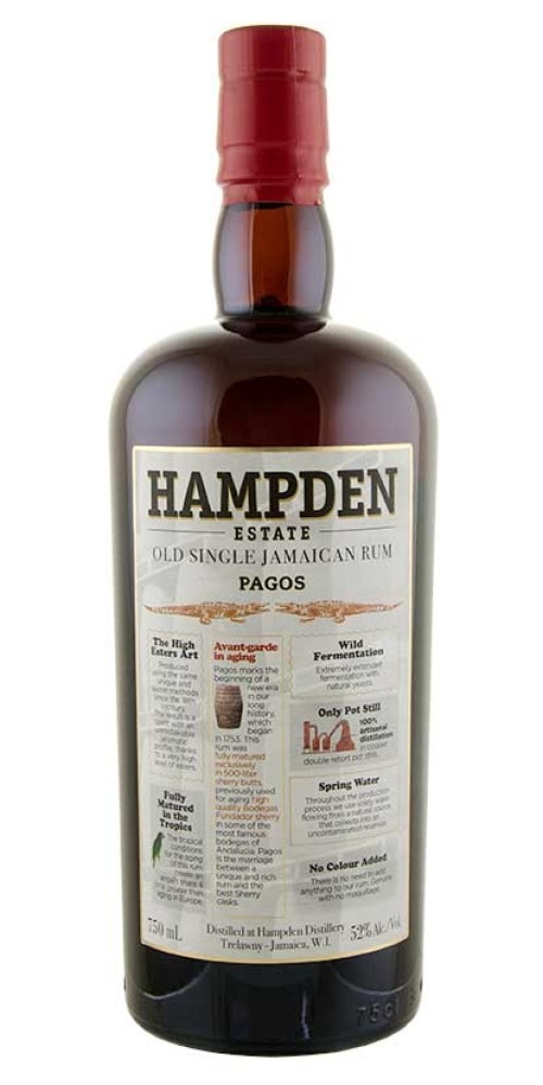 Hampden Estate Pagos Old Single Jamaican Rum