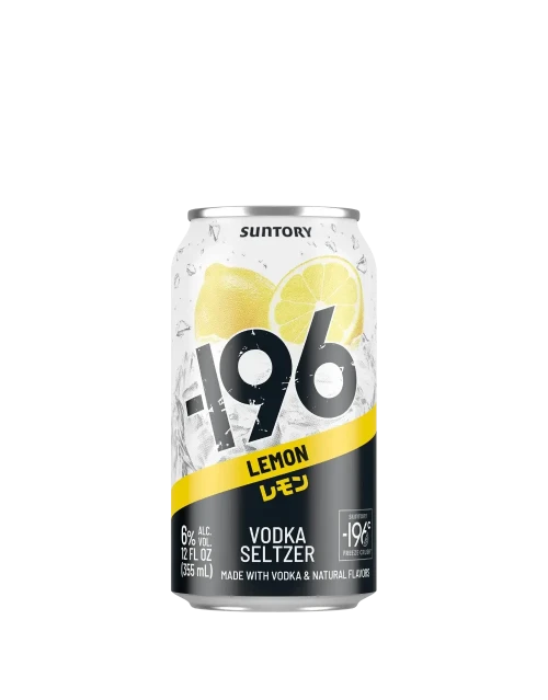 Suntory -196 Lemon Vodka Seltzer