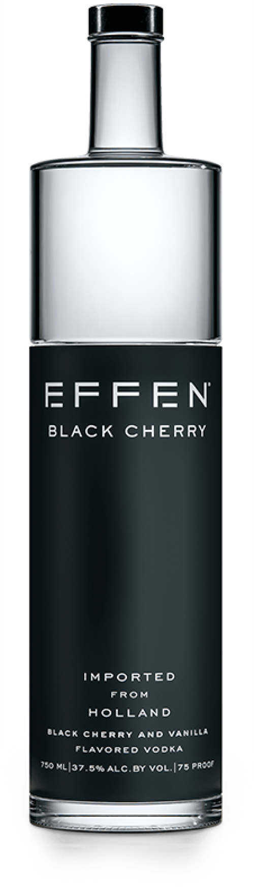 Effen Black Cherry Flavored Vodka 750ml