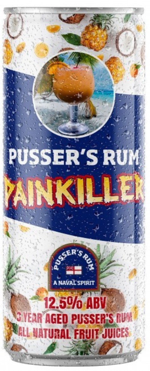 Pusser's Rum Painkiller Canned Cocktail