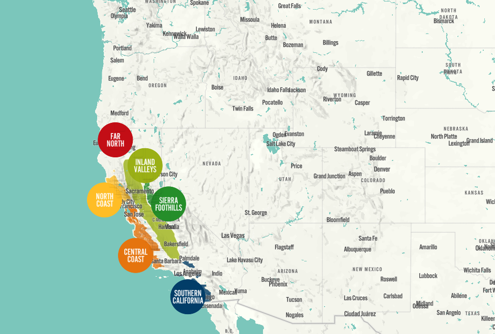 Celebrate California Wine Tasting