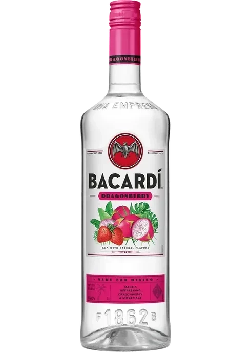 BACARDI DRAGONBERRY RUM 1L