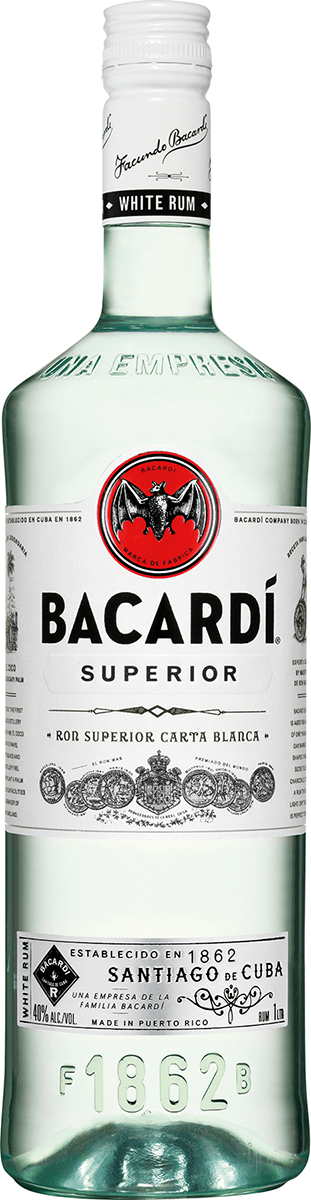 BACARDI SILVER 1L