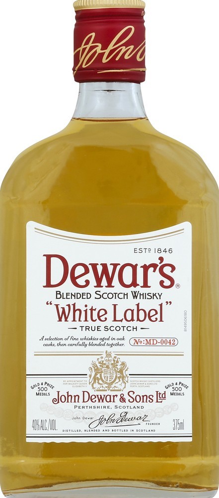 DEWARS WHITE LABEL 375ML