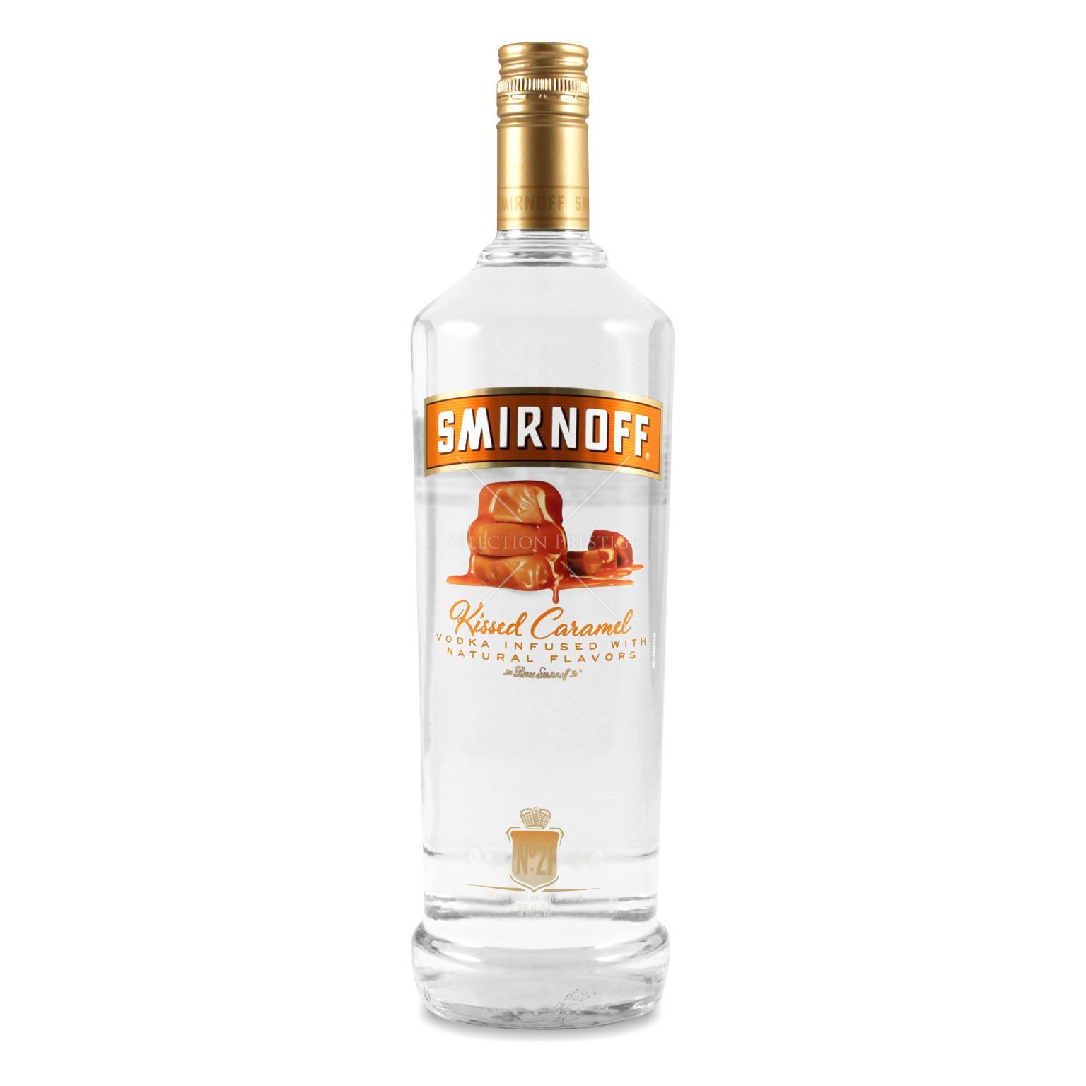 SMIRNOFF KISSED CARAMEL 750ML