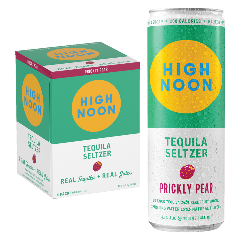HIGH NOON PRICKLY PEAR TEQUILA 4PK