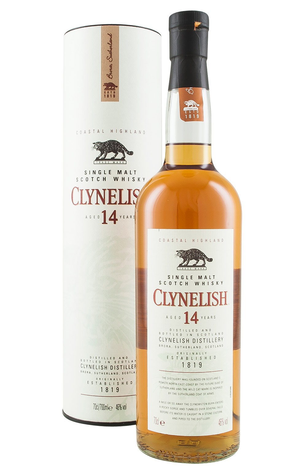 CLYNELISH 14YR SCOTCH 750ML