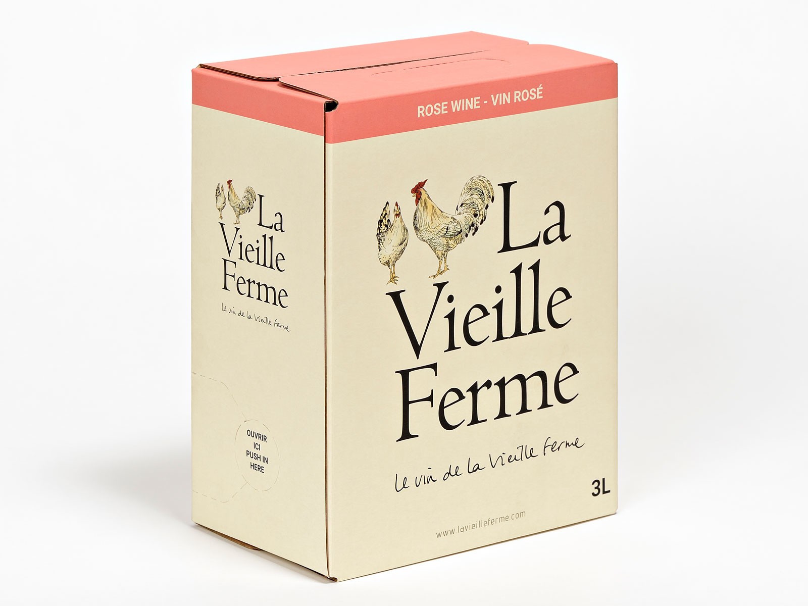 LA VIELLE FERME ROSE 3L