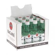 BACARDI 10PK SLEEVE 10/50ML