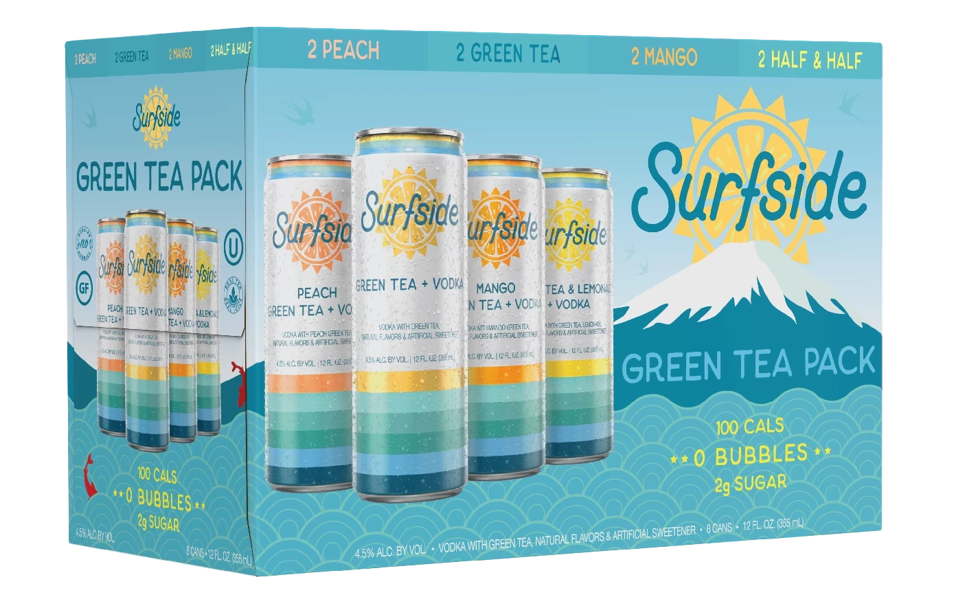 SURFSIDE GREEN TEA 8PK