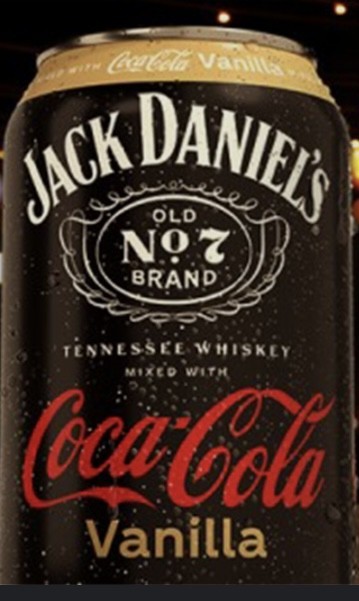 JACK DANIEL'S VANILLA COKE SINGLE