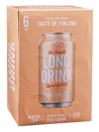 LONG DRINK PEACH 6PK