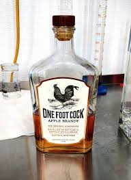 ONE FOOT COCK APPLE BRANDY 750ML