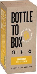BOTTLE TO BOX CHARDONNAY 3LT