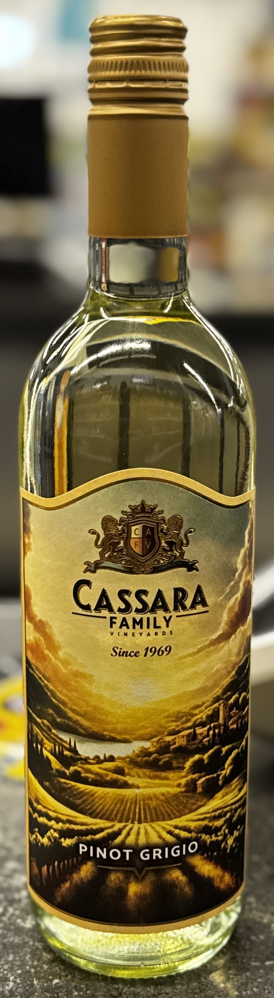 Cassara Pinot Grigio 750ML