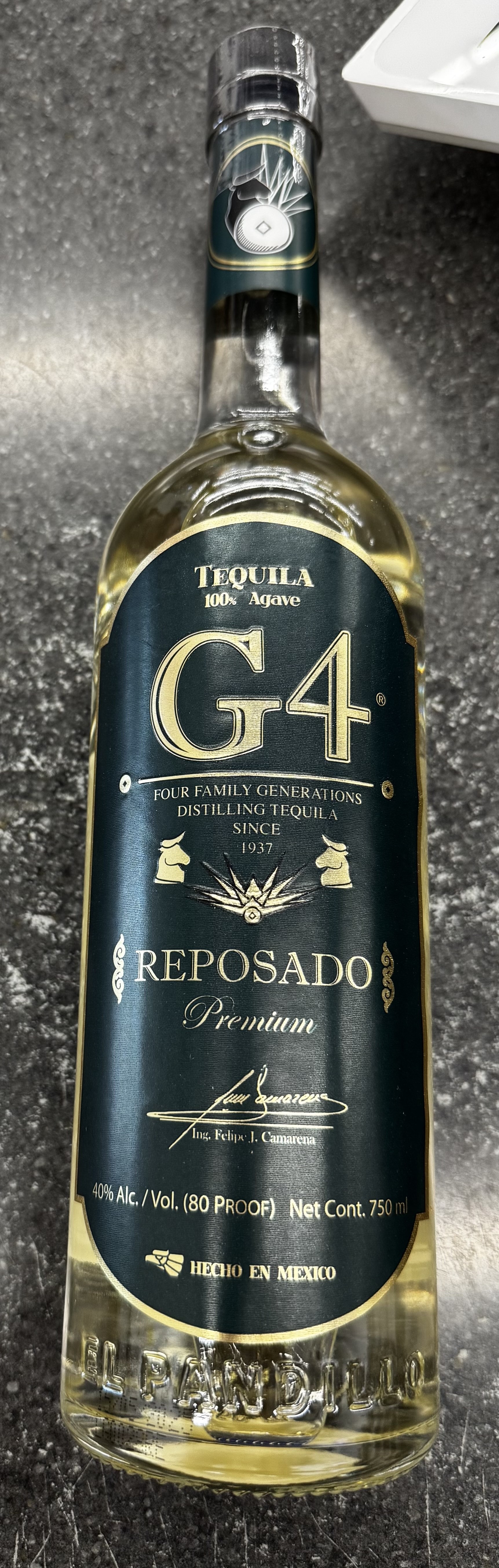 G4 Reposado 750ML
