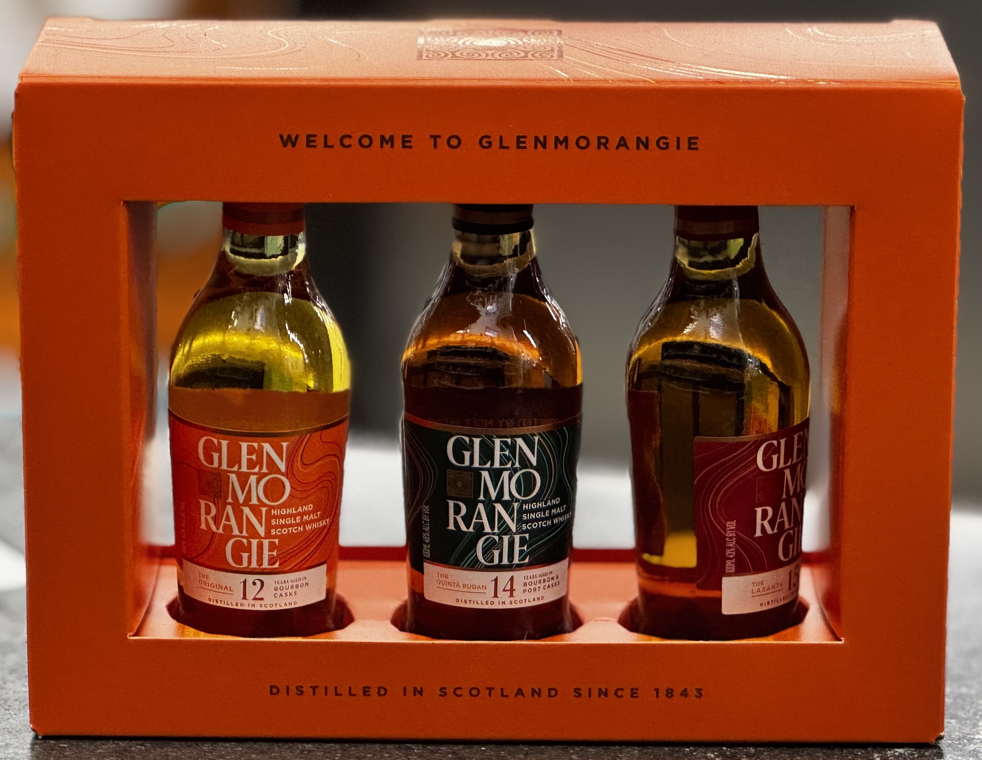 Glenmorangie Taster Gift Set 3PK