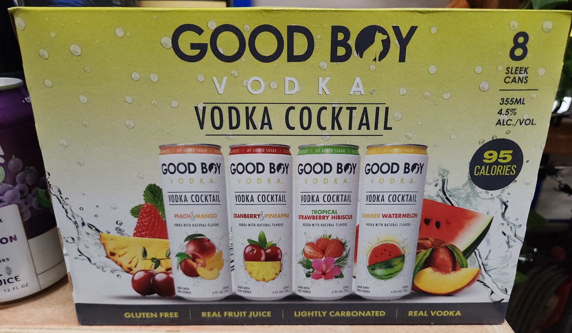 Good Boy Vodka Cocktail Variety 8PK Cans