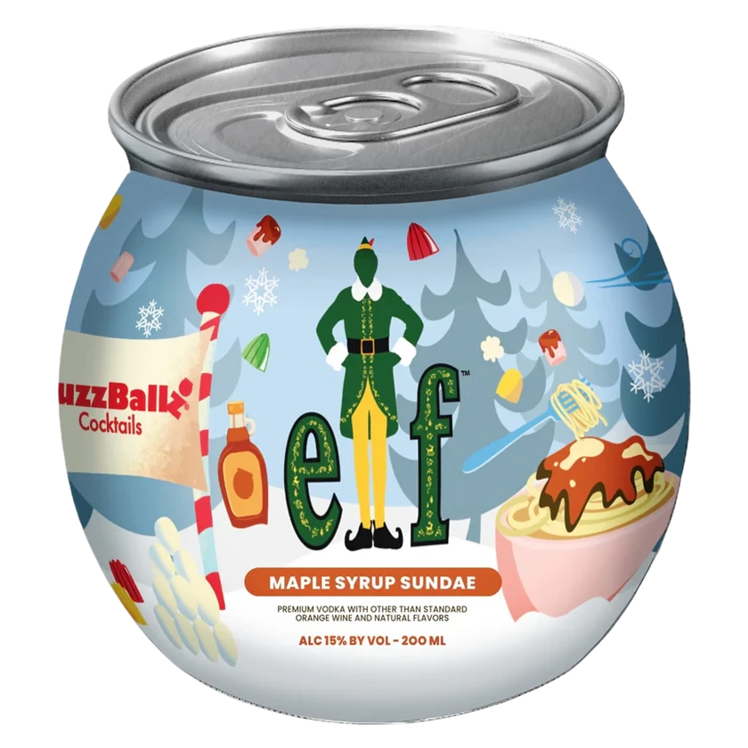 BUZZBALLZ MAPLE SYRUP SUNDAE 200ML
