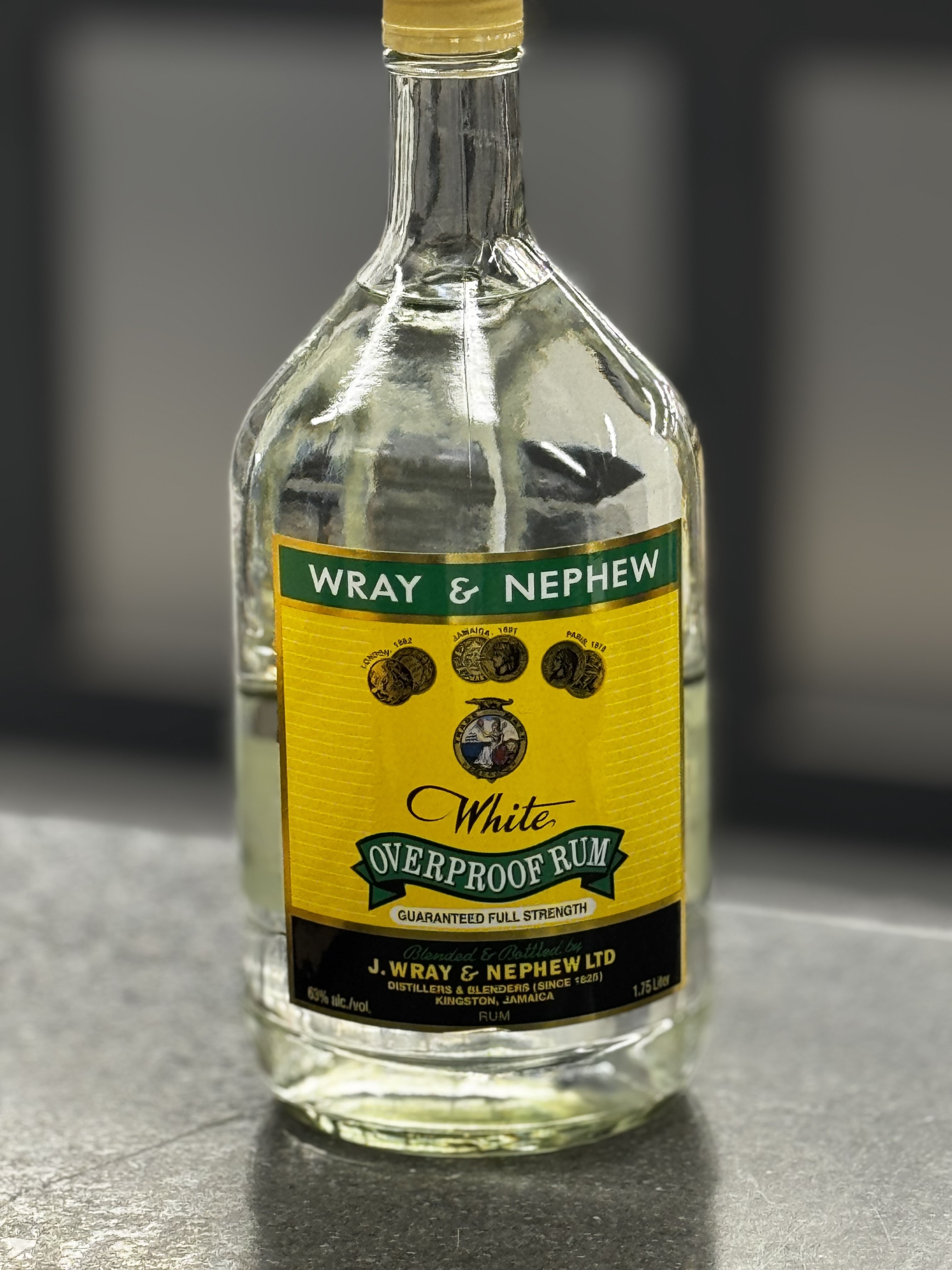 Wray & Nephew Overproof Rum 750ML