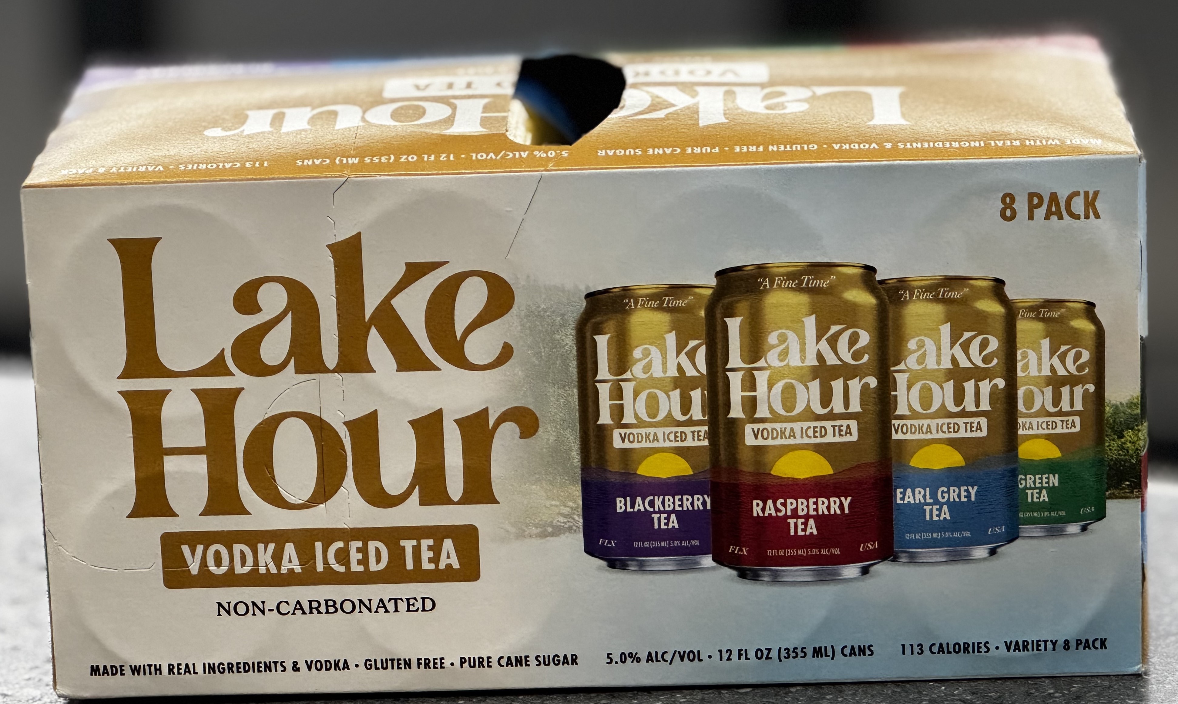 Lake Hour Vodka Iced Tea Variety Pak Cans 8PK