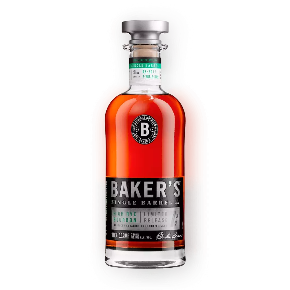 Baker's High Rye 7 Year Bourbon 750mL