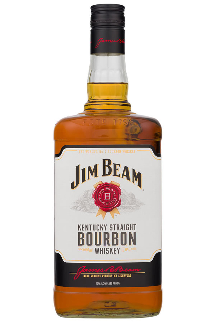 bottle of jim beam white